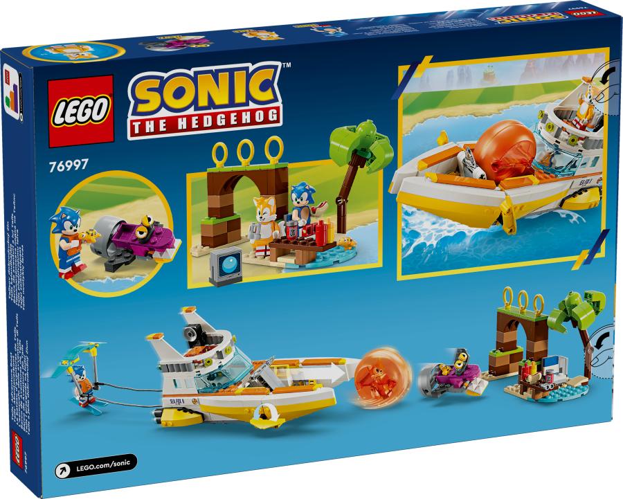 76997 Le bateau d’aventures de tails