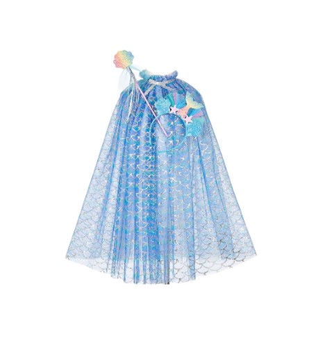 cape de sirene Mariya avec accessoires 5/ 7 ans