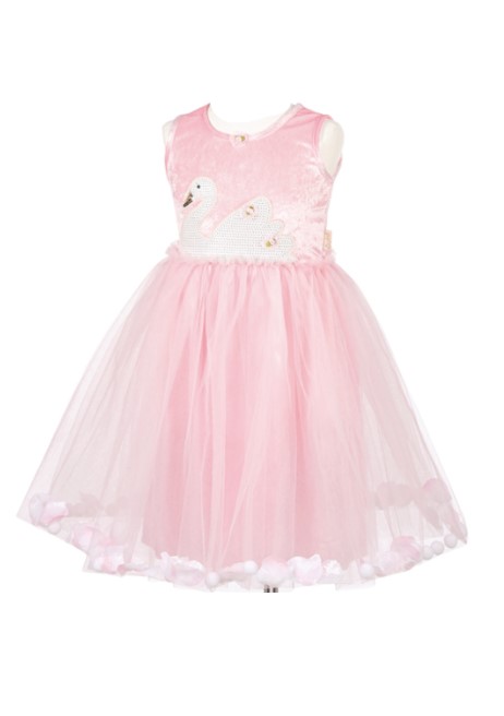 Robe rose Swan 3-4 ans - Souza