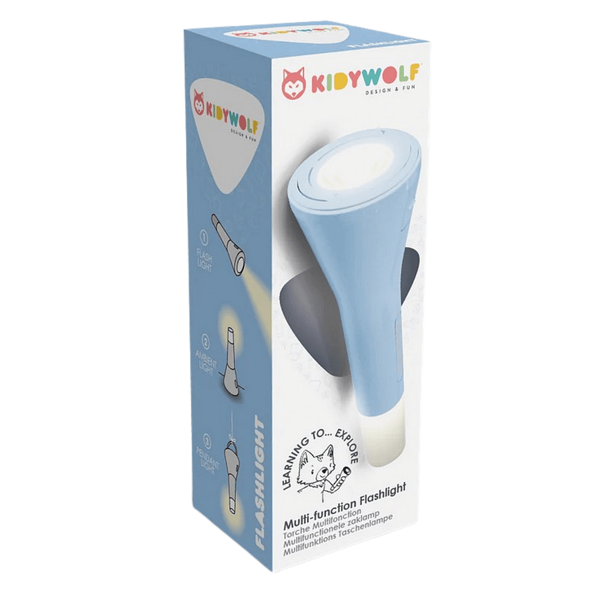 Kidyflashlight bleu - lampe torche