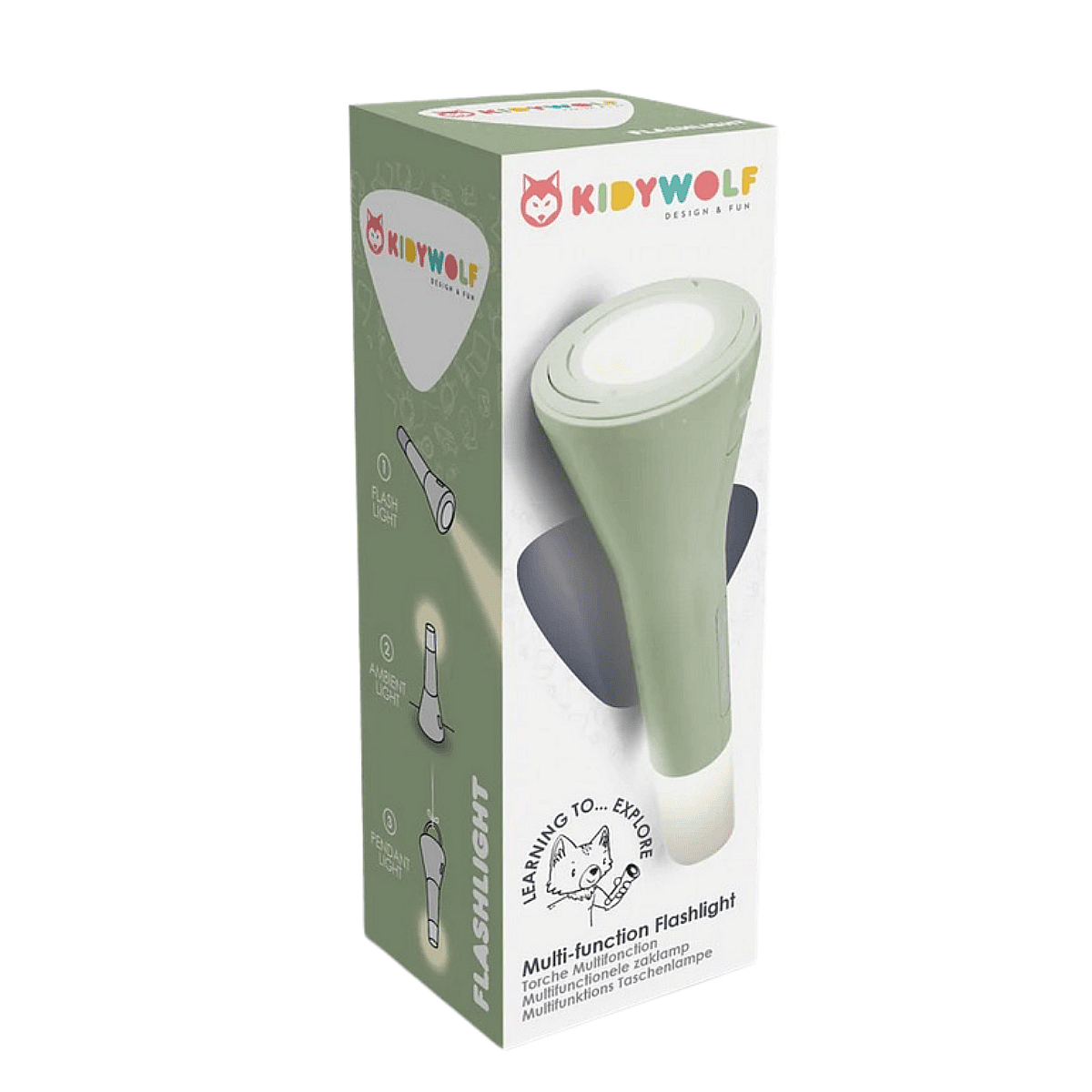 Kidyflashlight vert - lampe torche