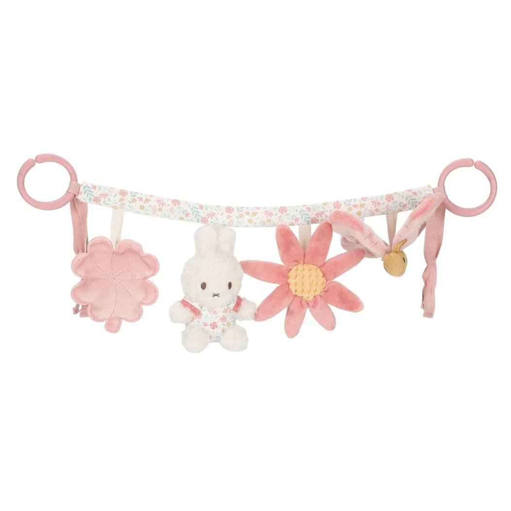 Chaine d activite pour poussette Miffy - Lucky Blossom