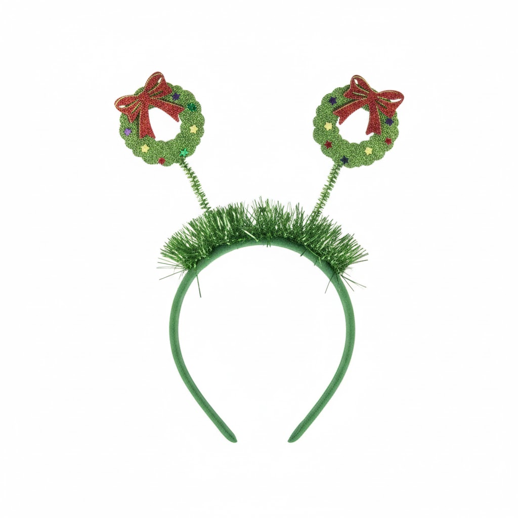 Serre-tete Couronne de noel