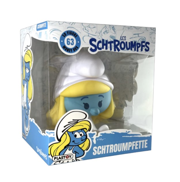 Figurine tirelire - Schtroumpfette