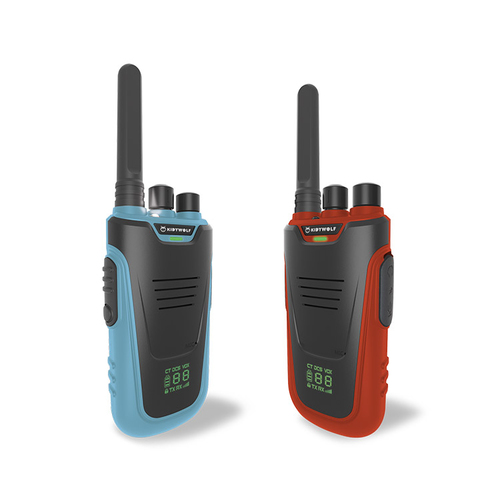 KIDYWOLF Talkie-walkie pour enfants BLEU - ROUGE