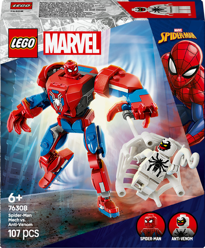 76308 Le robot de Spider-Man contre Anti-Venom LEGO® Marvel Super Heroes™