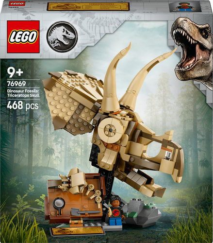 76969 Les fossiles de dinosaures : le crâne du tricératops LEGO® Jurassic World™
