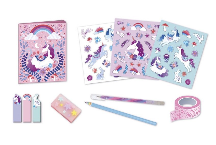 Dreamland -Coffret papeterie Licorne