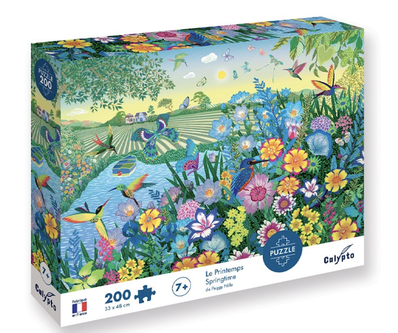 Puzzle 200 pieces - Le Printemps