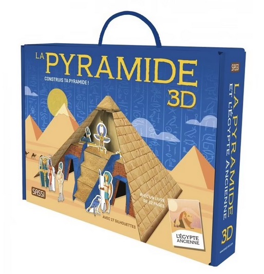 3D MODELS - LA PYRAMIDE 3D - livre et maquette
