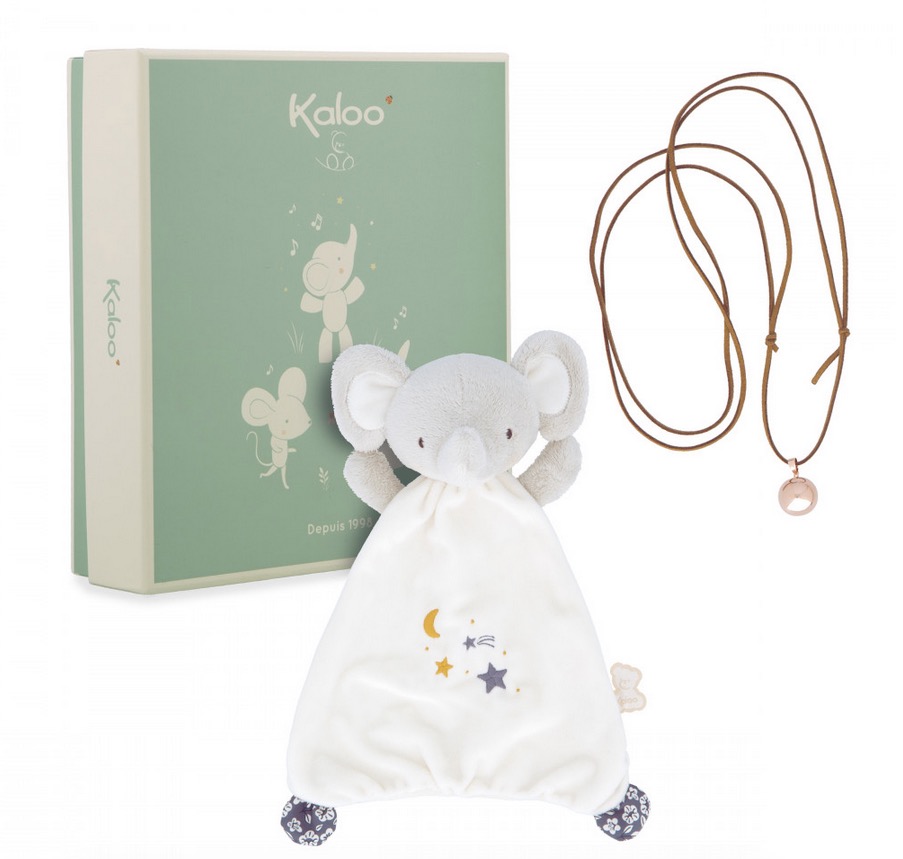 Coffret bola et doudou éléphant