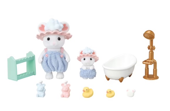 5805 - Le bain des freres Souris Marchmallow