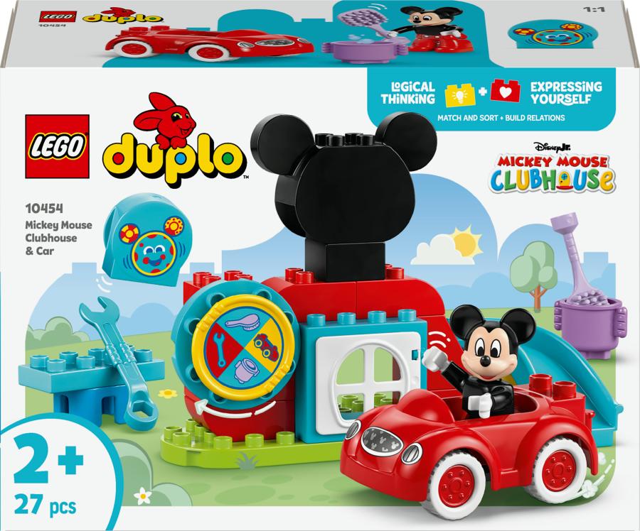 10454 La maison et la voiture de mickey LEGO DUPLO
