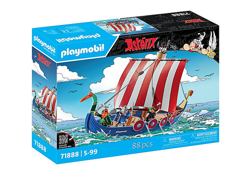 71888 - Asterix  Bateau des pirates avec 4 personnages