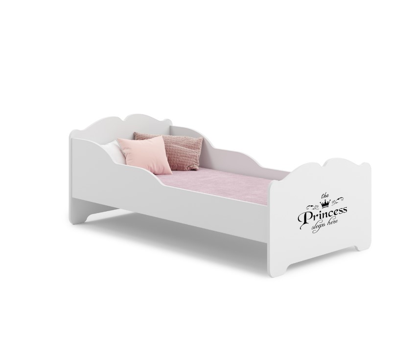 Lit enfant ANNI 140x70 Princess avec matelas