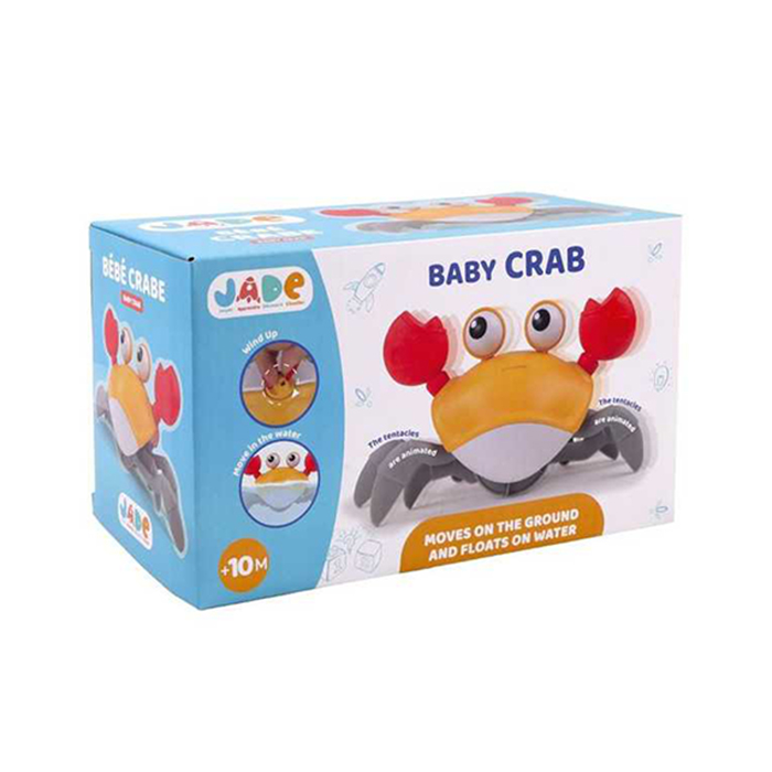 Le bebe crabe de bain a remontoir