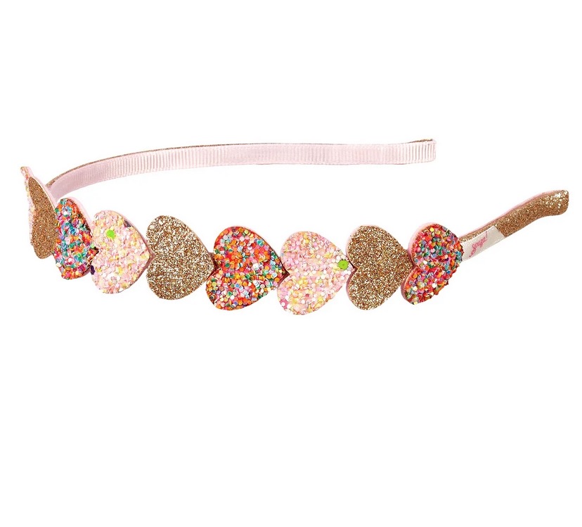 Serre tete Hetty Coeurs paillettes