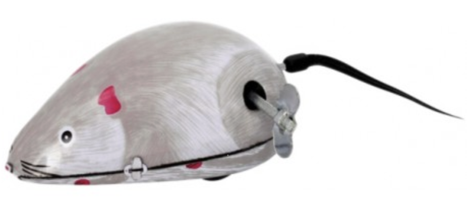 Souris mecanique a cle - bass et bass - trousselier