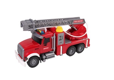 Camion de pompier 35 cm avec grande echelle