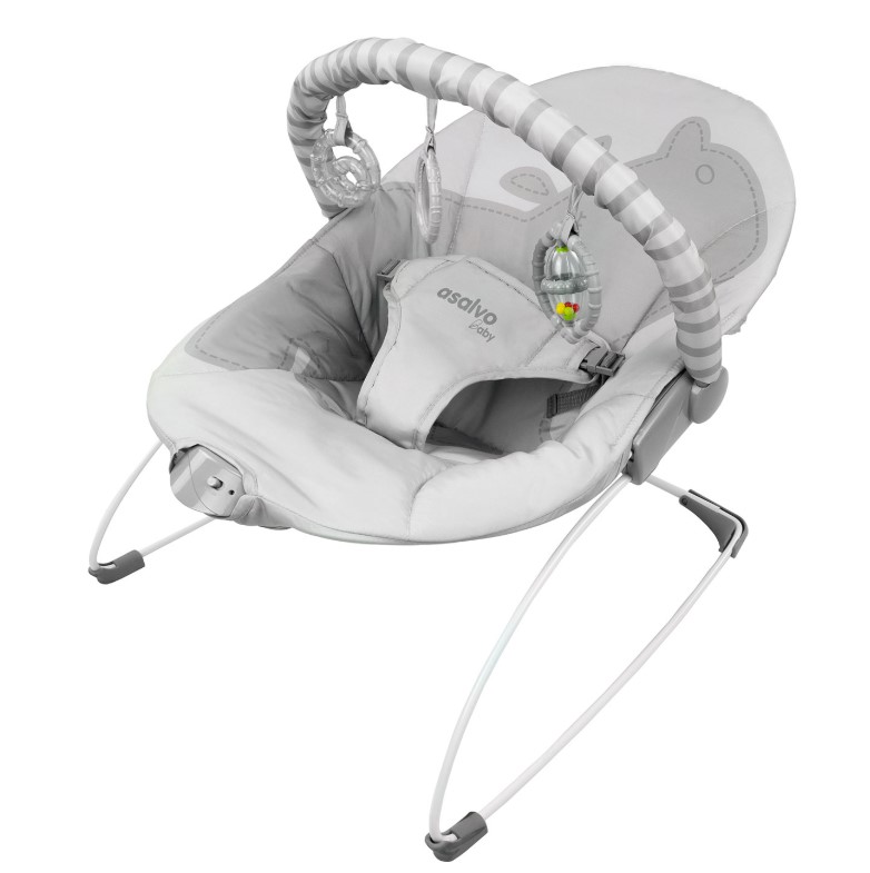 Transat bébé Momie Hippo gris