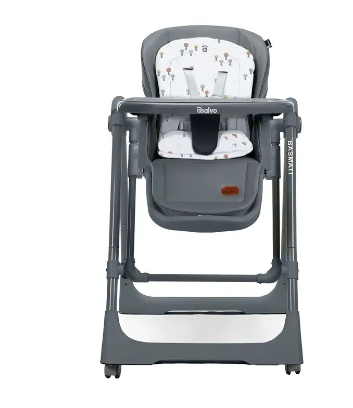 Chaise Haute Basmati Gris