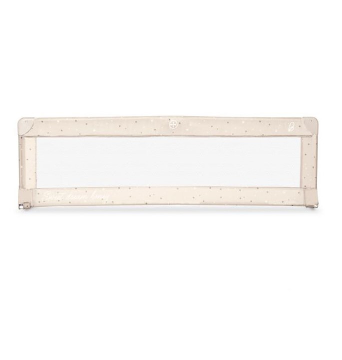 Barrière de Lit 150cm Étoiles Beige