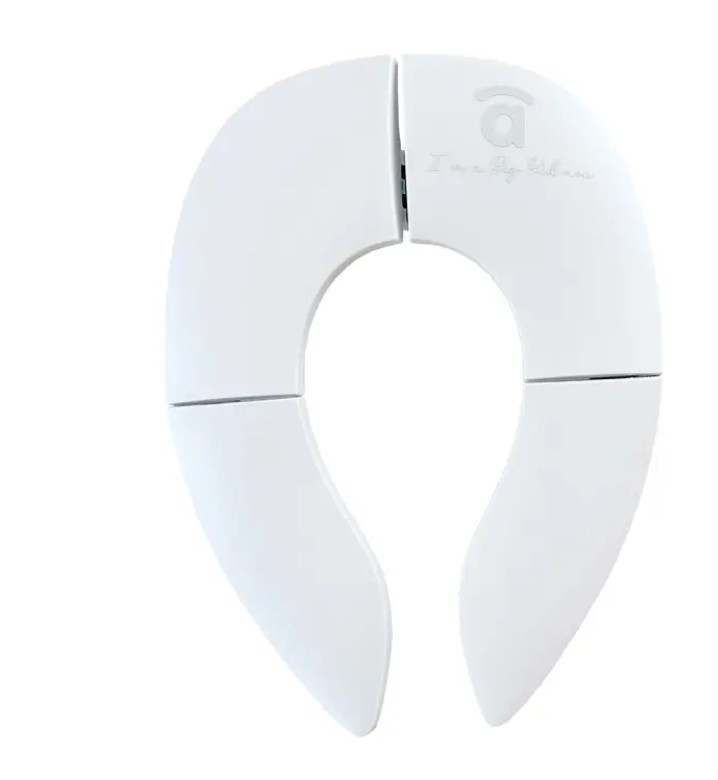 Réducteur de toilettes - Portable - blanc