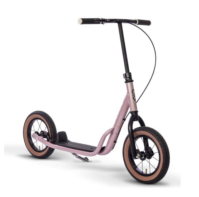Trottinette Puky noir - Rose