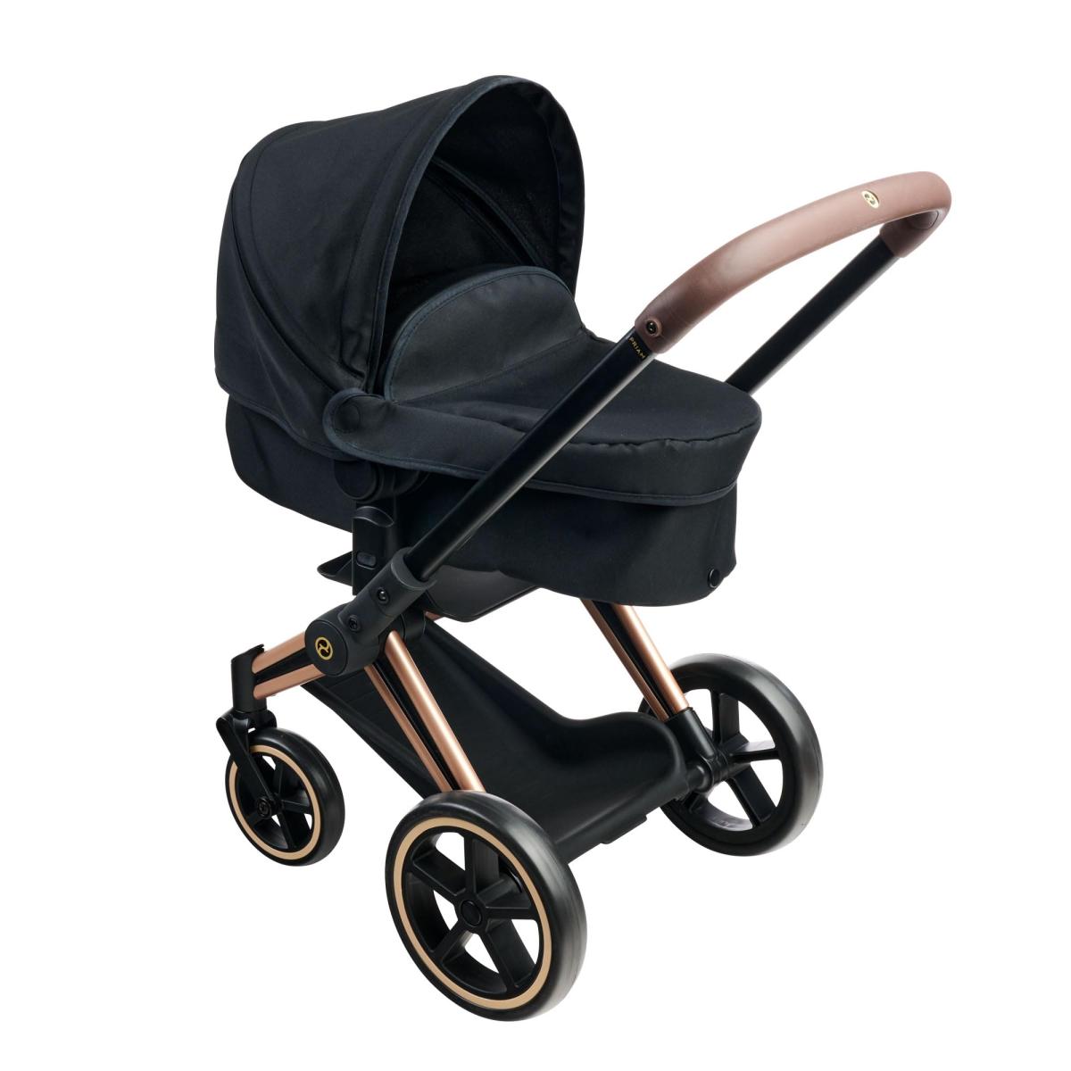 Landau 3 en 1 Cybex, Noir, Accessoire, pour Poupons 36 et 42cm