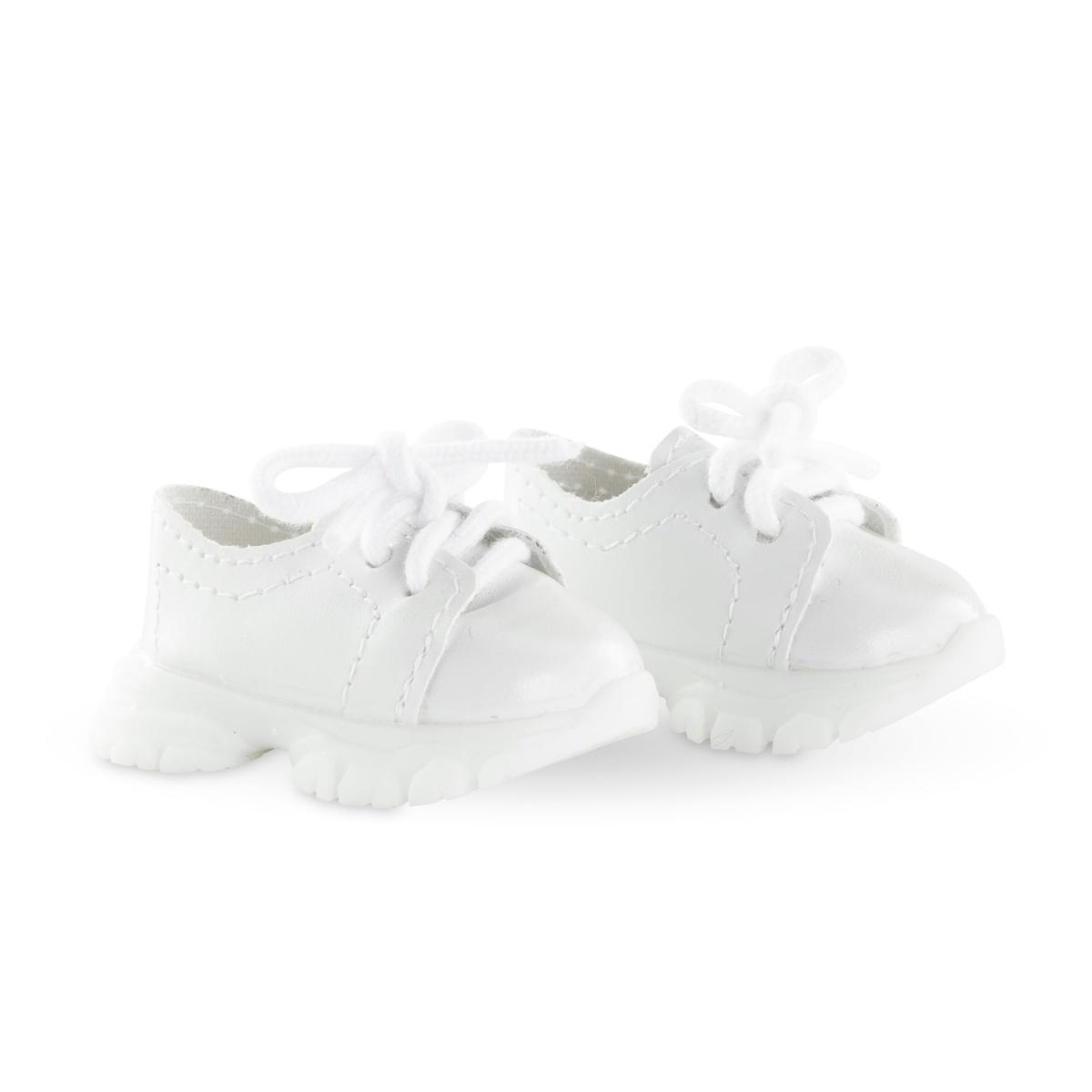 Baskets de Sport Blanches Chaussures, pour poupée Ma Corolle 36cm