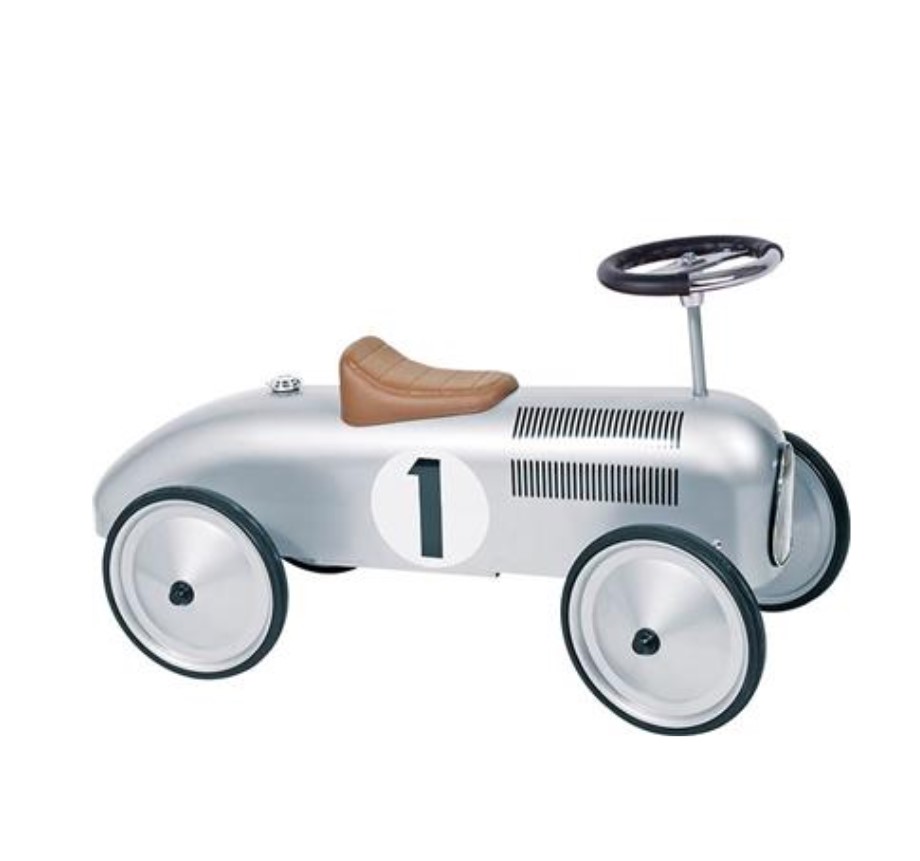 Porteur argent Numéro 1 gris