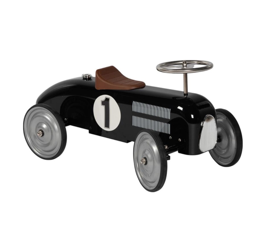 Porteur noir numéro 1 métal