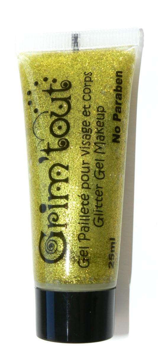 Gel pailleté visage 25ml sous blister - Or
