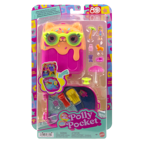 Polly Pocket Kitty Vacances au soleil,