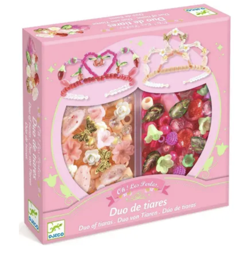 Duo de tiares - rose - DJECO