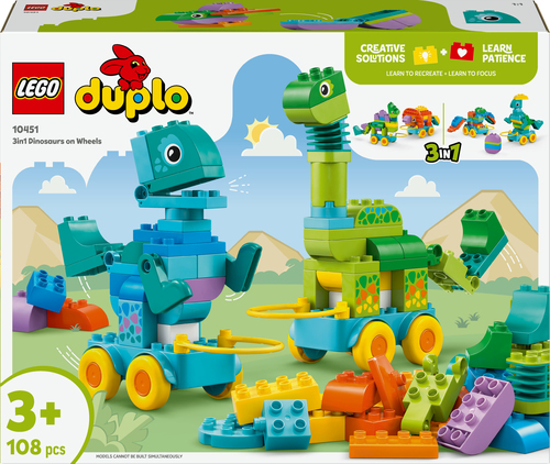 LEGO Dinosaures sur roues 3-en-1