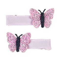 Set de 2 pinces a cheveux Widia papillon