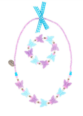 Set collier et bracelet Ankje Papillon