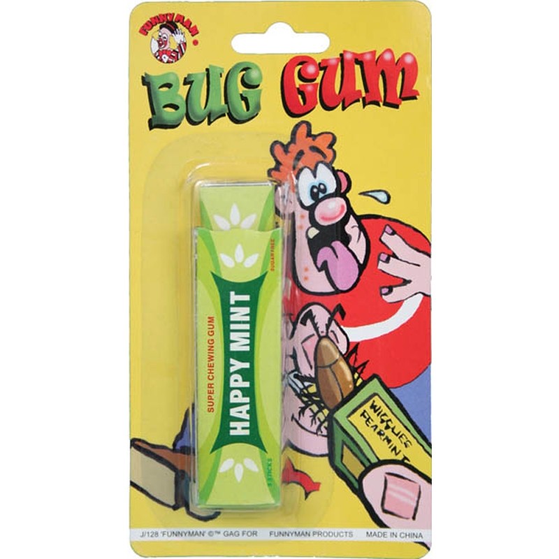Chewing Gum Menthe avec insecte