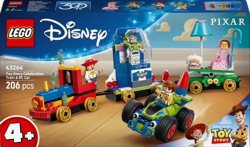 43264 - LEGO Le Train en fête et voiture RC Toy Story