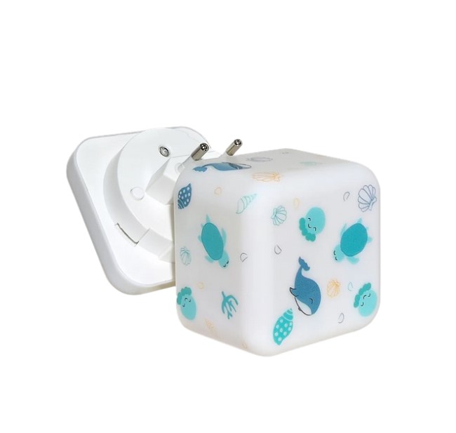 Veilleuse Nomade Cube B - Ocean