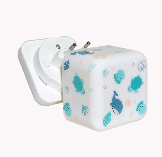 Veilleuse Nomade Cube B - Ocean