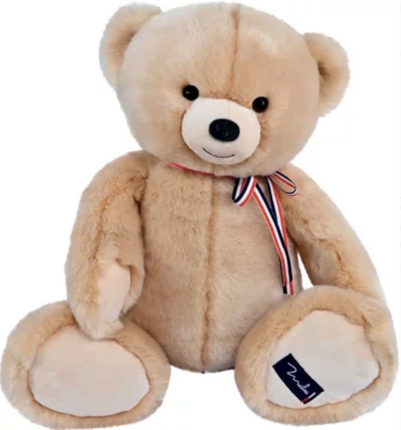 L’Ours Maïlou Gaby Beige – Peluche 50 cm