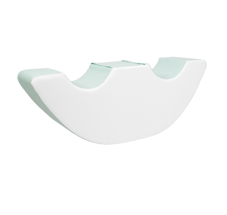 Duo rocker bloc en mousse  blanc Menthe