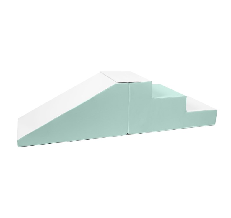 Lot de 2 grands blocs en mousse blanc Menthe