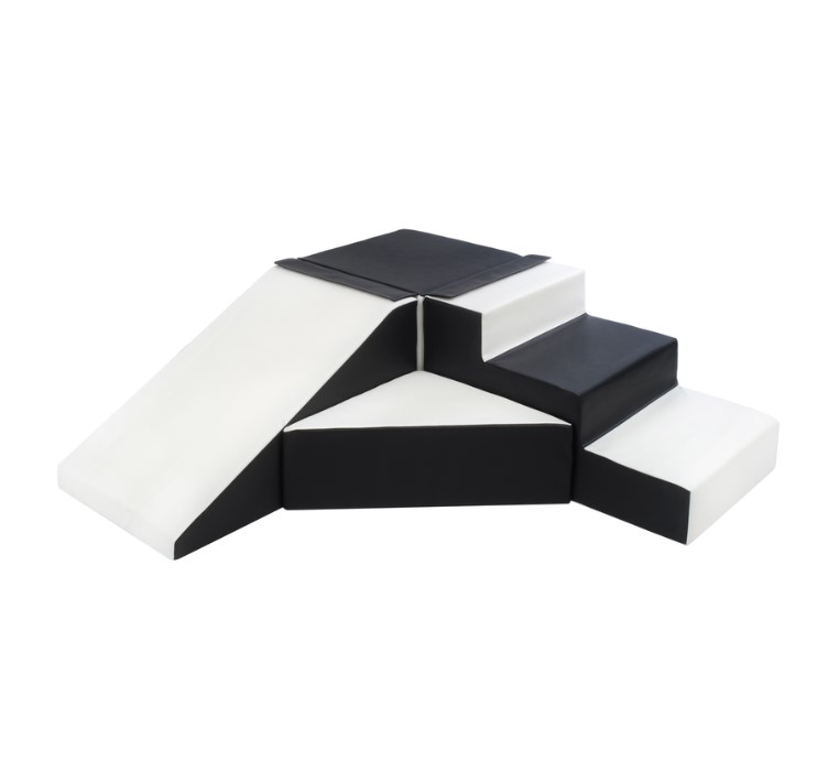 Set de 4 blocs noir - blanc