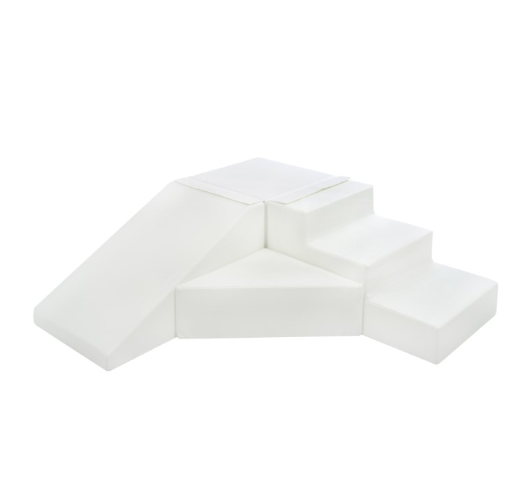 Set de 4 blocs en mousse blanc