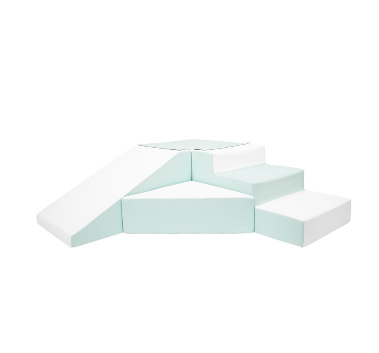 Set de 4 blocs blanc Menthe