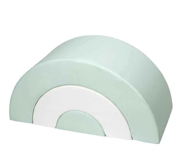 Arc-en-ciel mini - lot de 3 gros blocs blanc Menthe
