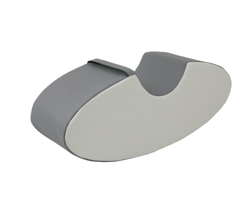 Coussin rocker - couleur blanc gris